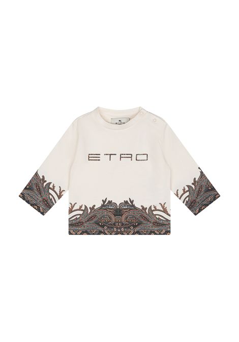 T-shirt con stampa ETRO KIDS | GZ8320 Z3672102